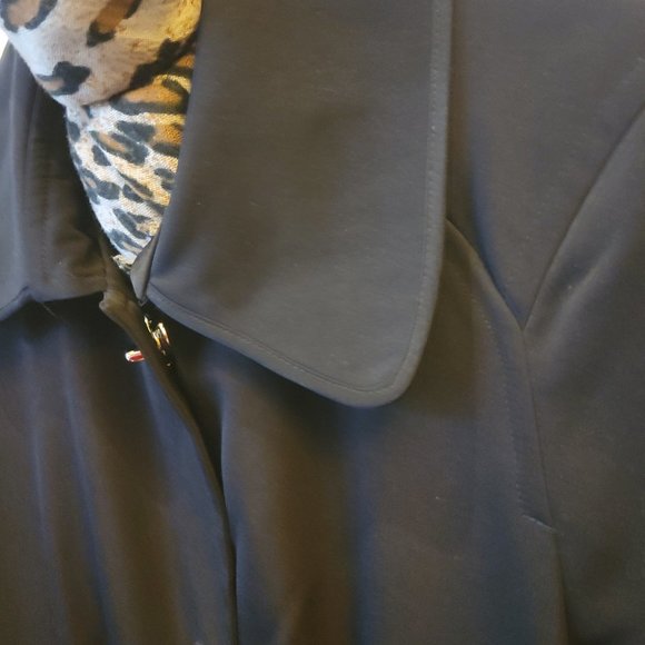 Anne Klein Black Coat - Picture 5 of 11